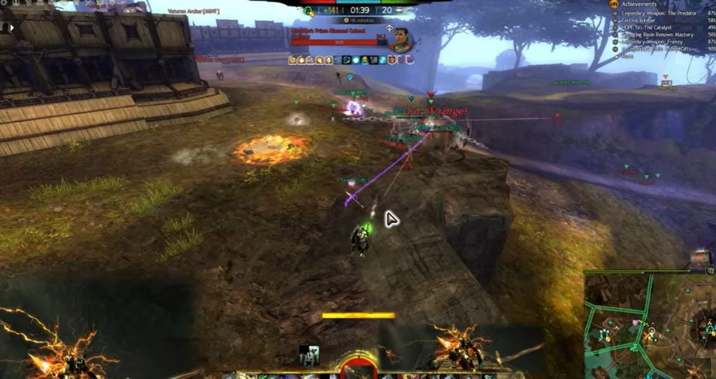 GW2 forum — aimbot settings Guild Wars 2 Aimbot forum thread — aimbot settings gameplay screenshot